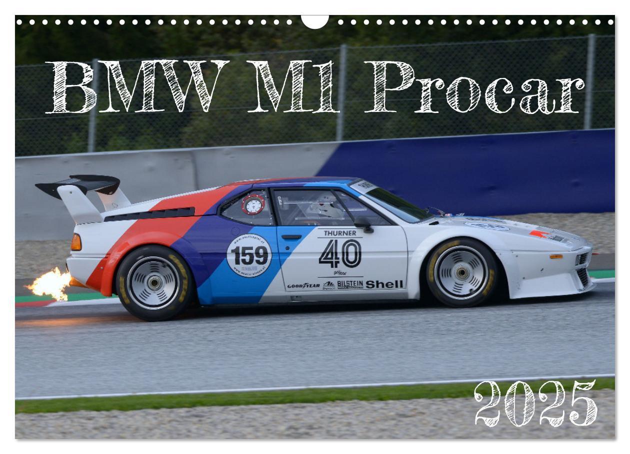 Cover: 9783435011285 | BMW M1 Procar (Wandkalender 2025 DIN A3 quer), CALVENDO Monatskalender