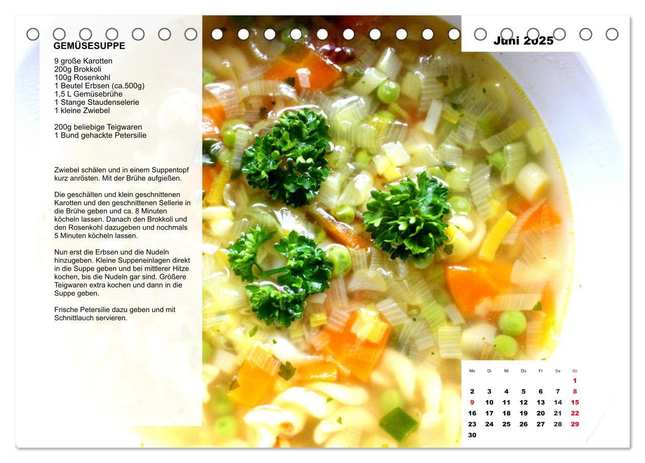 Bild: 9783435187706 | Aus der Suppenküche. Küchenkalender mit tollen Rezepten...
