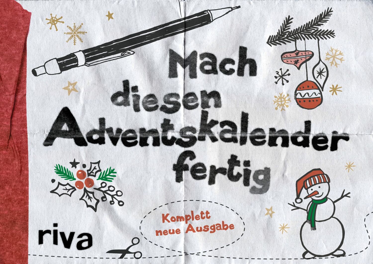 Cover: 9783742314741 | Mach diesen Adventskalender fertig | Komplett neue Ausgabe | Buch