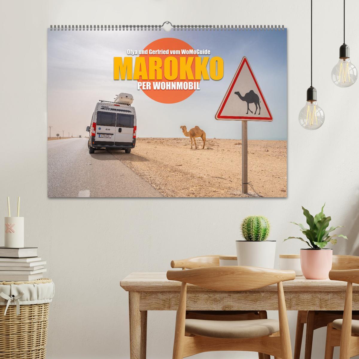 Bild: 9783457195949 | MAROKKO per WOHNMOBIL (Wandkalender 2025 DIN A2 quer), CALVENDO...