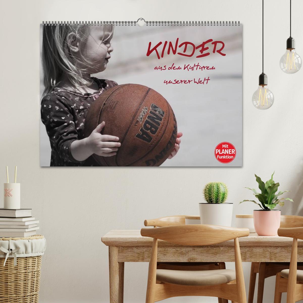 Bild: 9783435550159 | Kinder aus den Kulturen unserer Welt (Wandkalender 2025 DIN A2...