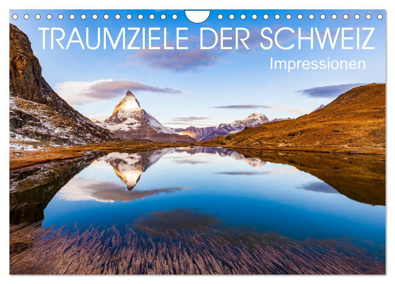 Cover: 9783435308637 | TRAUMZIELE DER SCHWEIZ Impressionen (Wandkalender 2025 DIN A4...