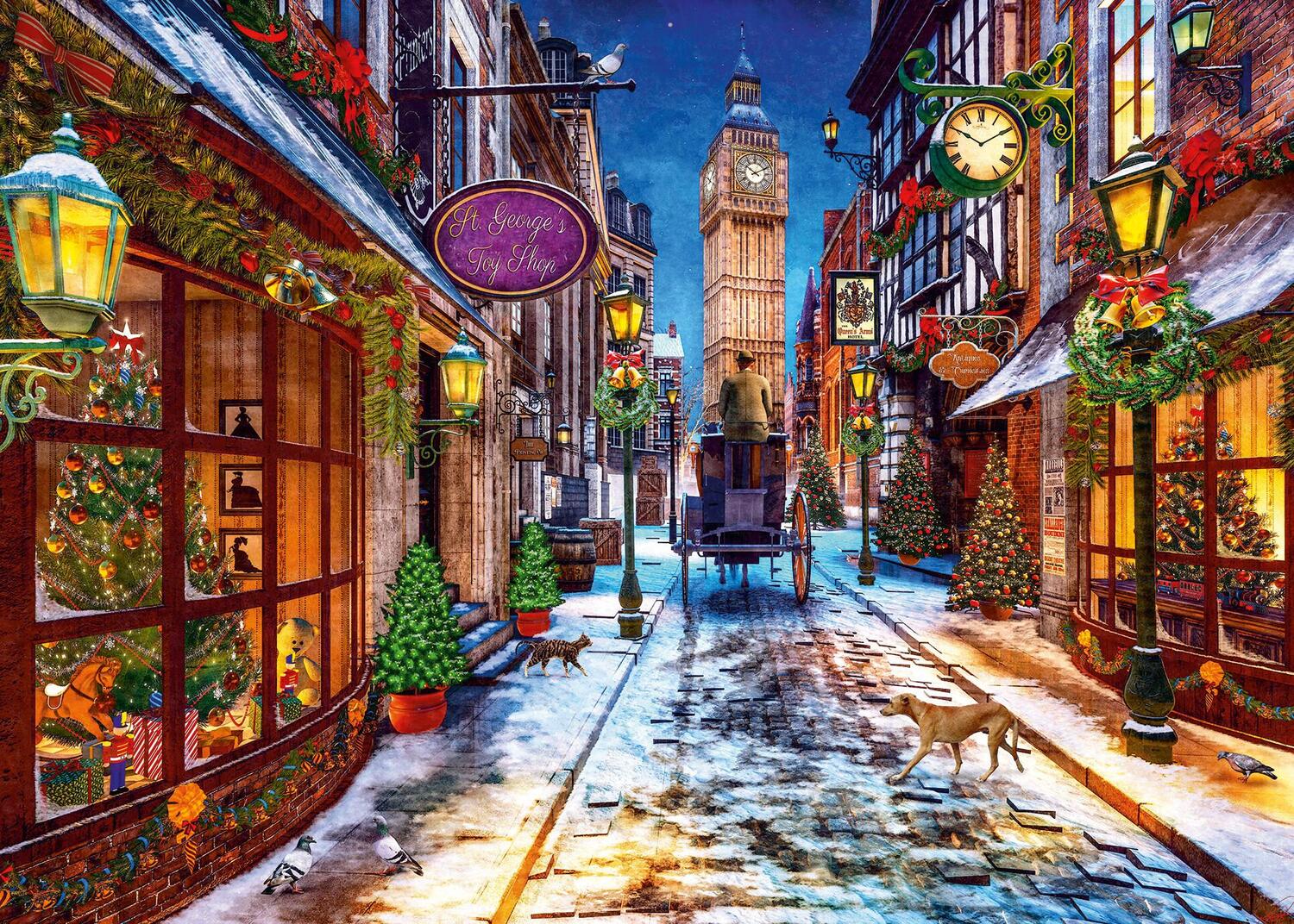 Cover: 4005555005780 | Ravensburger Puzzle 12000578 - Weihnachtszeit - 1000 Teile Puzzle...