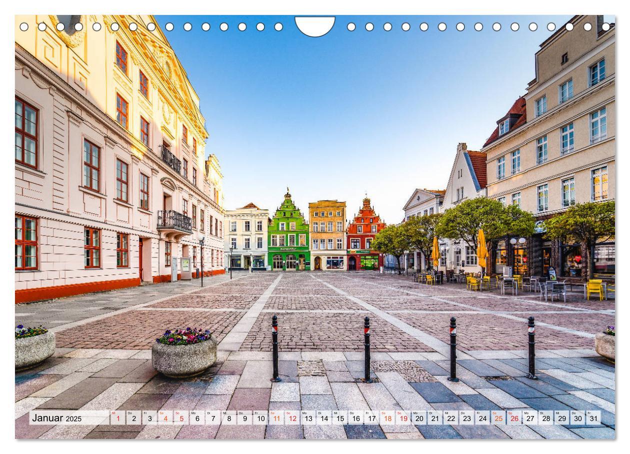 Bild: 9783435242139 | Güstrow Impressionen (Wandkalender 2025 DIN A4 quer), CALVENDO...