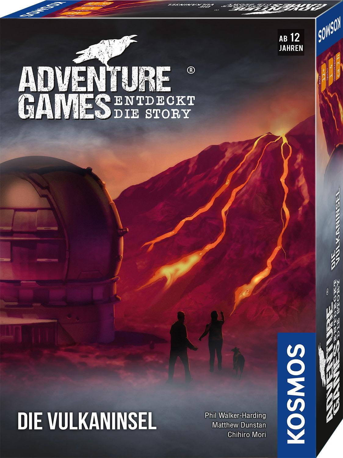 Cover: 4002051693169 | Adventure Games - Die Vulkaninsel | 1 - 4 Spieler | Spiel | Brettspiel