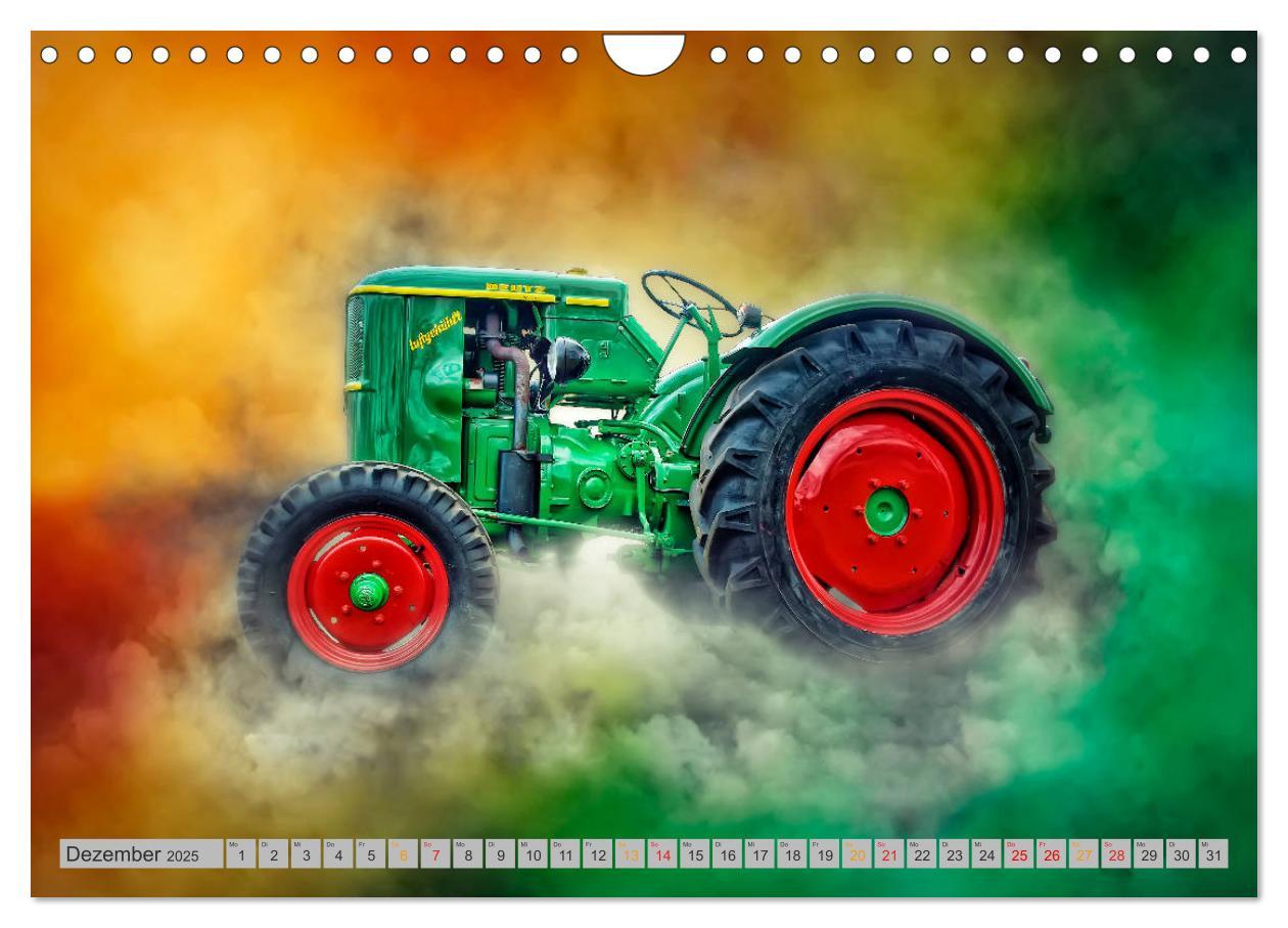 Bild: 9783435327652 | Traktor Legenden (Wandkalender 2025 DIN A4 quer), CALVENDO...