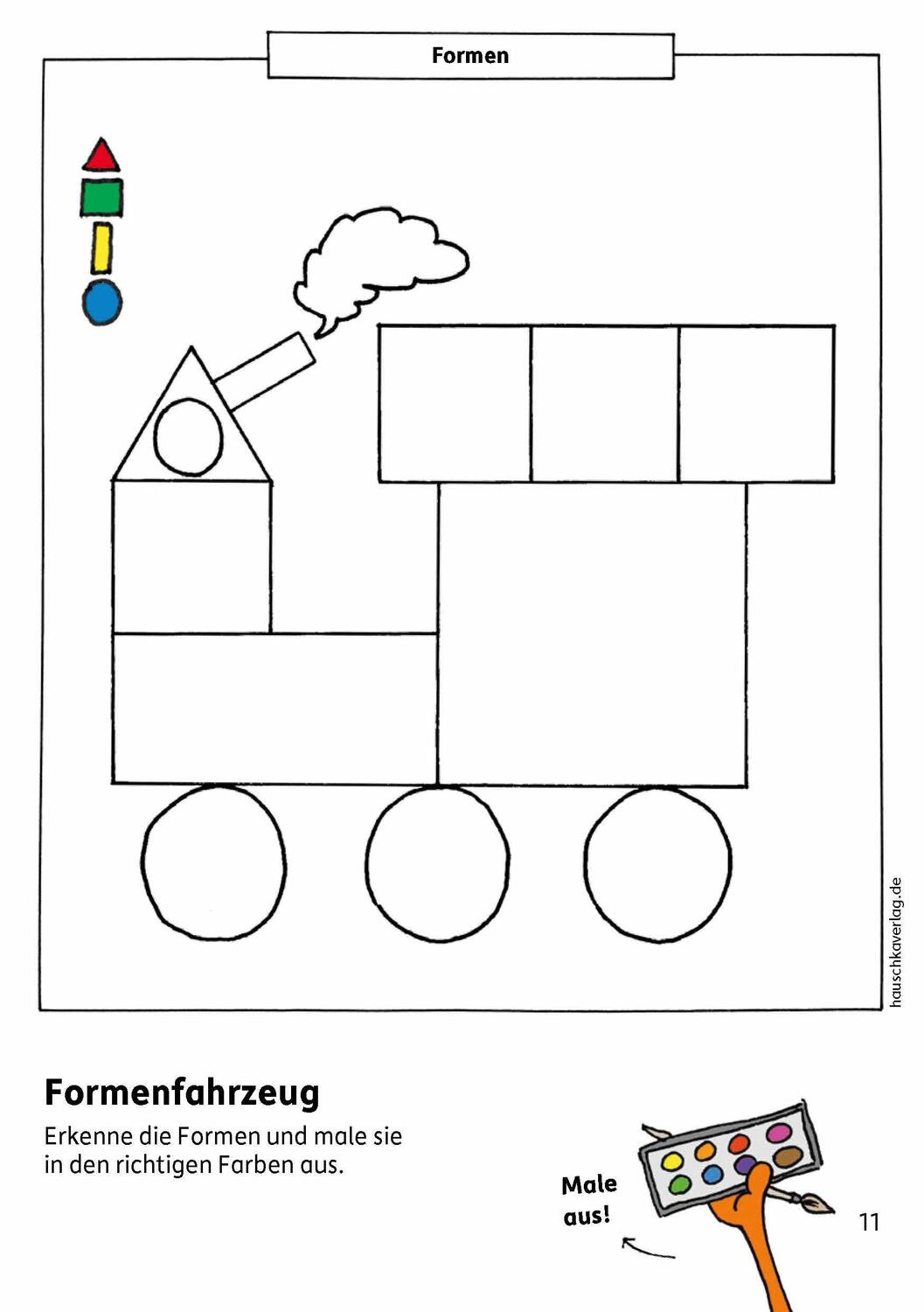 Bild: 9783881006217 | Kindergartenblock - Formen, Farben, Fehler finden ab 4 Jahre | Neumann