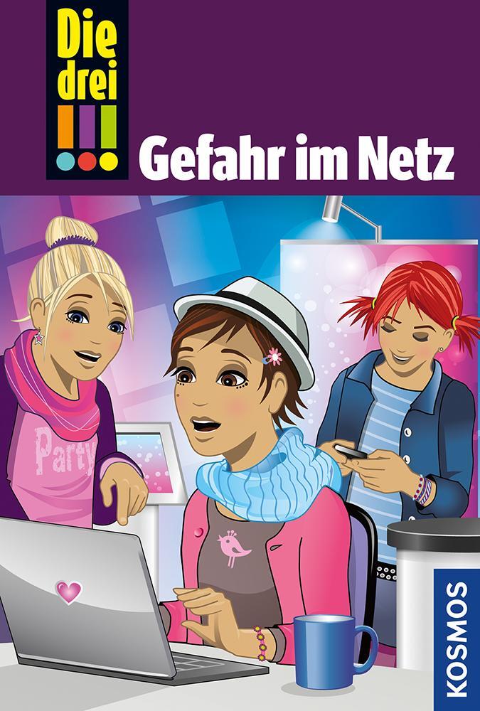 Cover: 9783440156162 | Die drei !!! 68. Gefahr im Netz (drei Ausrufezeichen) | Kari Erlhoff