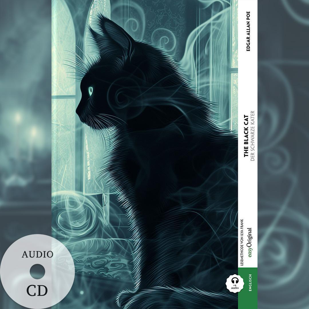 Cover: 9783991683681 | The Black Cat / Der schwarze Kater (Buch + Audio-CD) -...