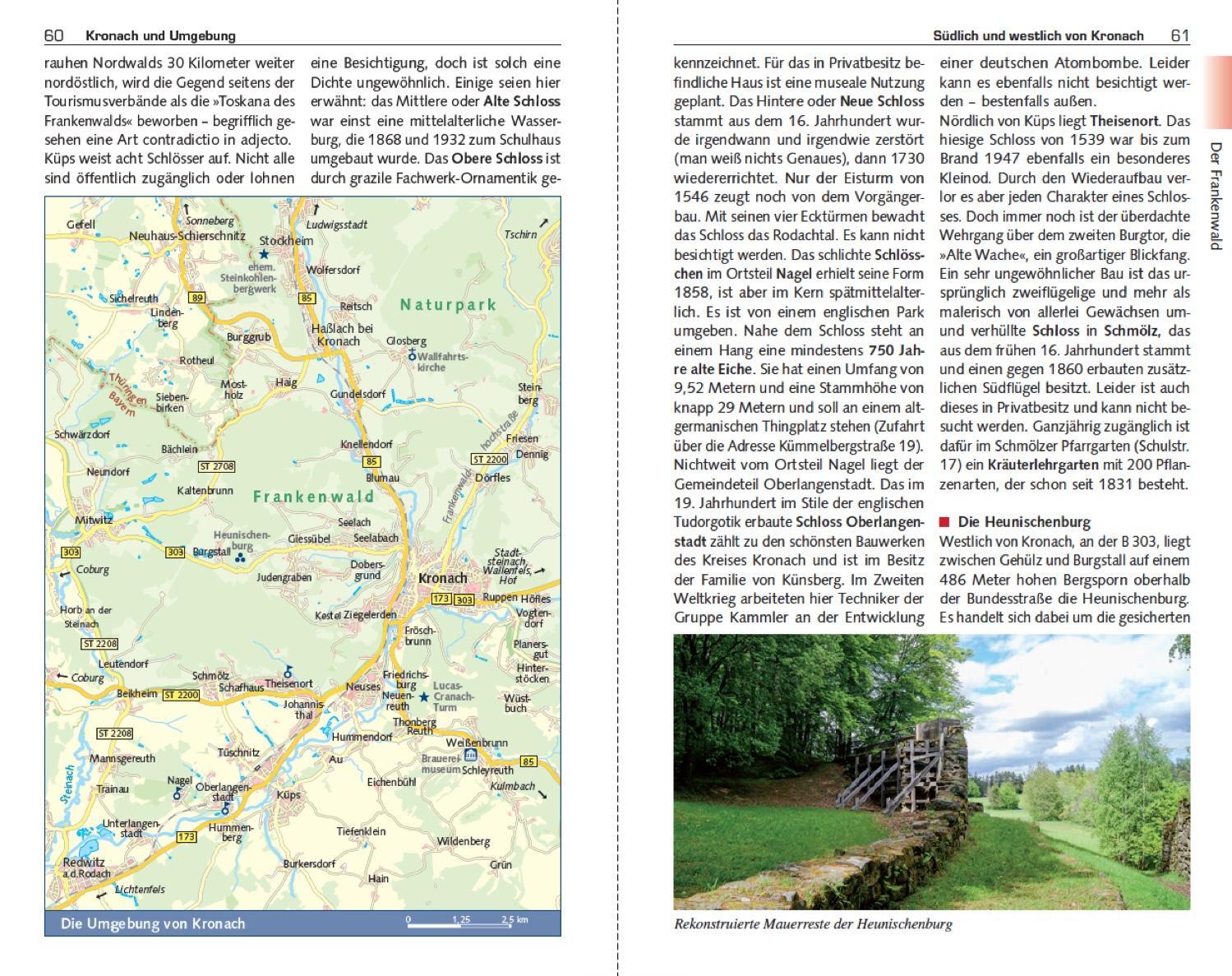 Bild: 9783897945746 | TRESCHER Reiseführer Frankenwald | Gunnar Strunz | Taschenbuch | 2021