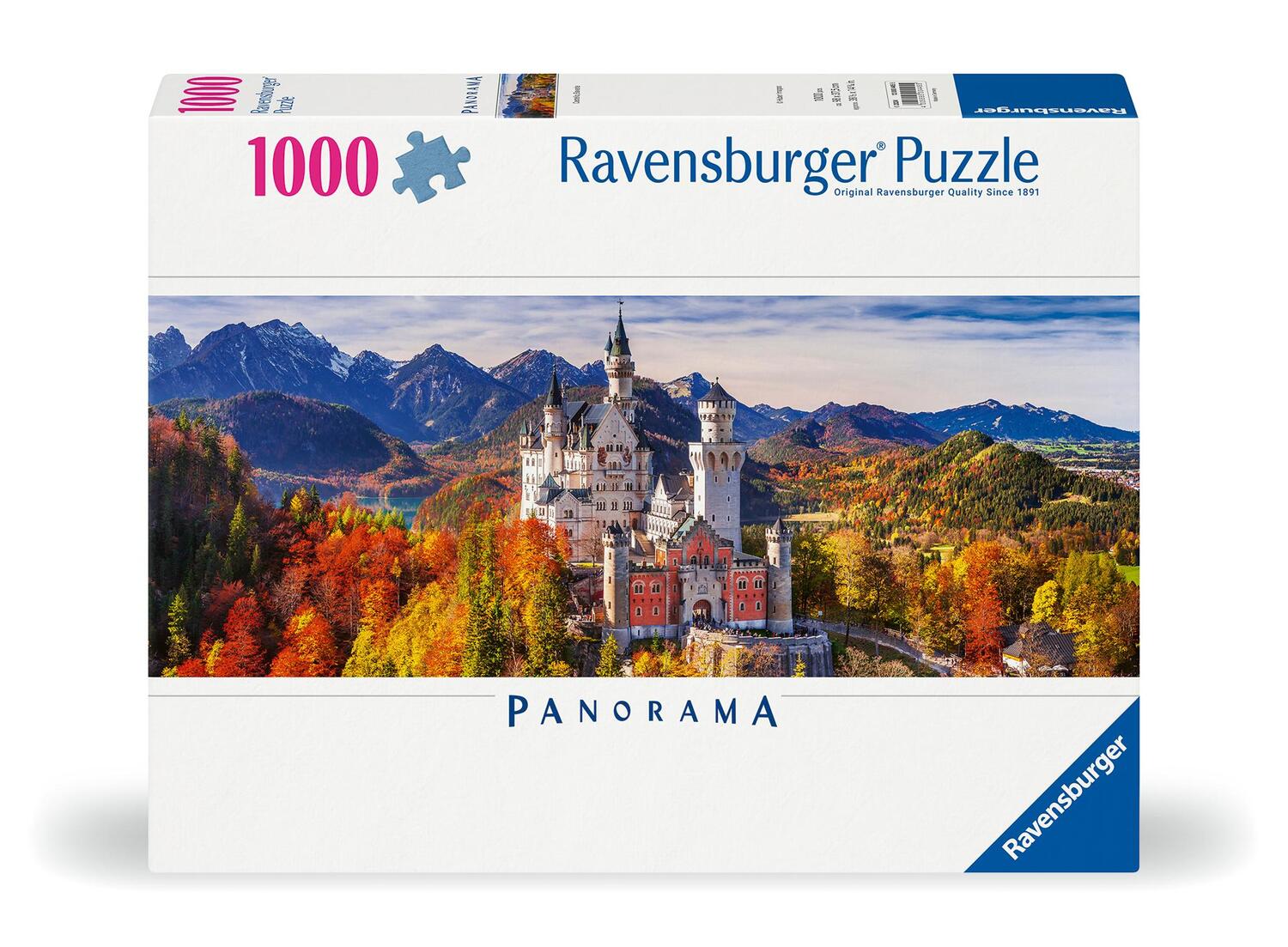 Cover: 4005555004455 | Ravensburger Puzzle 12000445 - Schloss in Bayern - 1000 Teile...