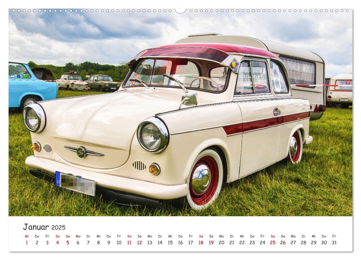 Bild: 9783383964473 | Trabi-Kult (Wandkalender 2025 DIN A2 quer), CALVENDO Monatskalender