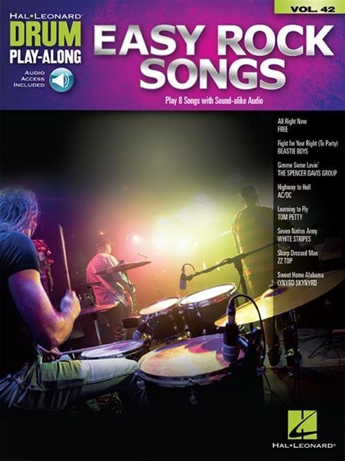 Cover: 888680076634 | Easy Rock Songs - Drum Play-Along Volume 42 (Book/Online Audio) | Buch