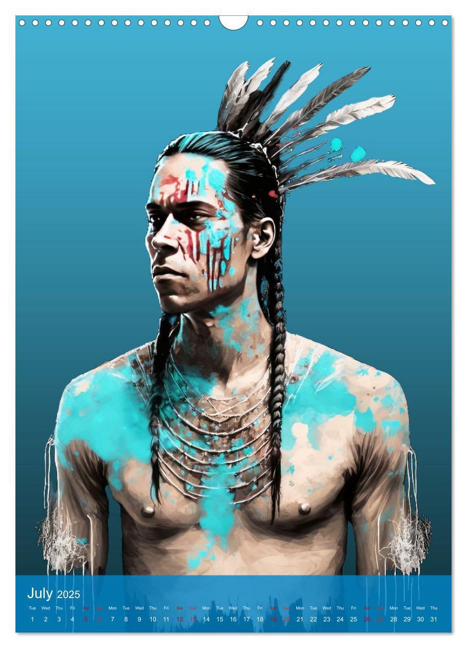 Bild: 9781325980147 | Native American Art (Wall Calendar 2025 DIN A3 portrait), CALVENDO...