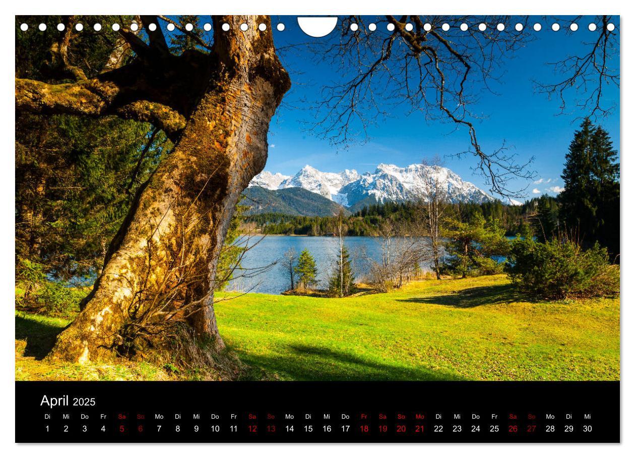 Bild: 9783435456048 | Bayerische Landschaften (Wandkalender 2025 DIN A4 quer), CALVENDO...