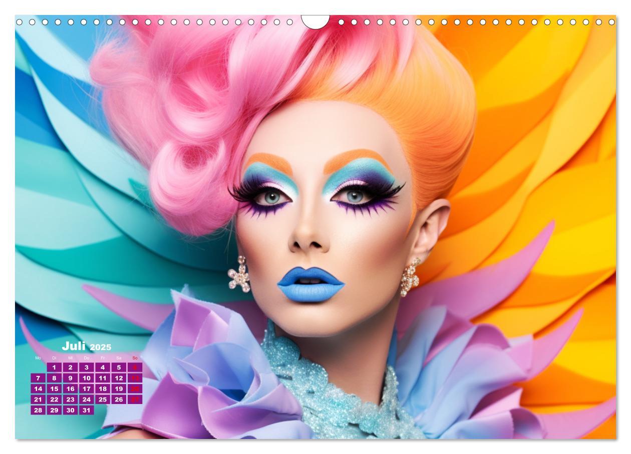 Bild: 9783383894282 | Drag Queens. Glamouröse und wunderschöne Drag-Kunst (Wandkalender...