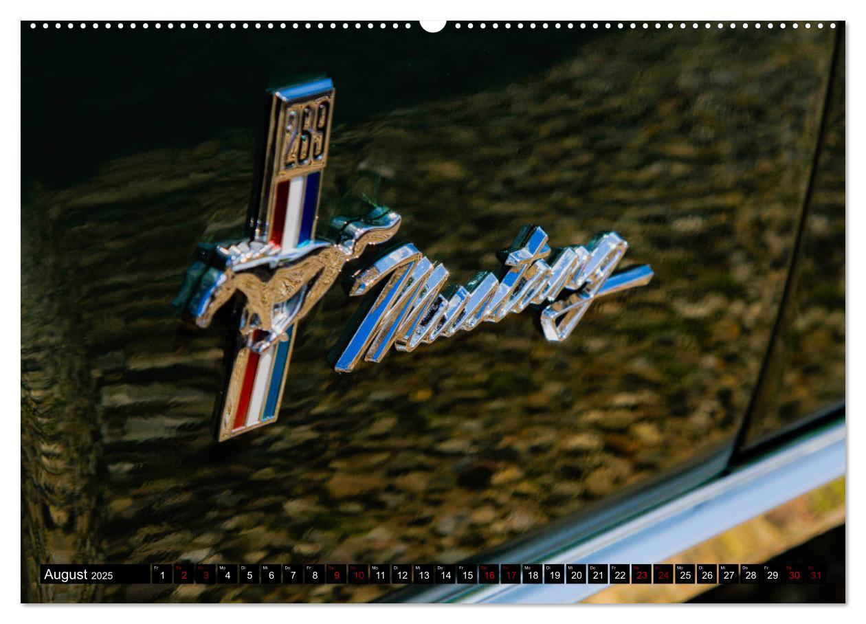 Bild: 9783435334728 | Ford Mustang - Die Legende (Wandkalender 2025 DIN A2 quer),...