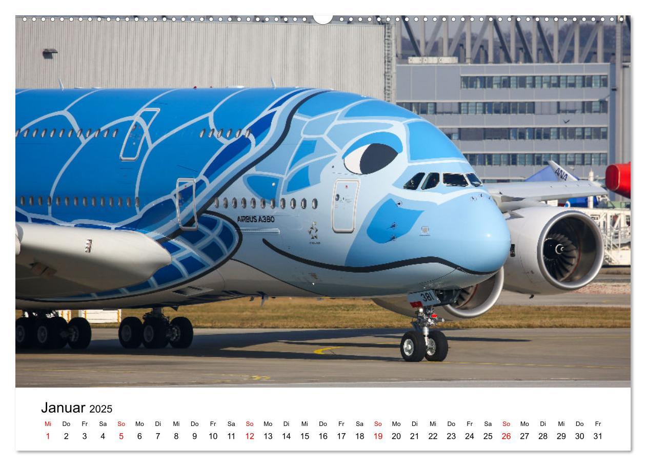 Bild: 9783435018635 | Airbus A380 Superjumbo 2025 (hochwertiger Premium Wandkalender 2025...