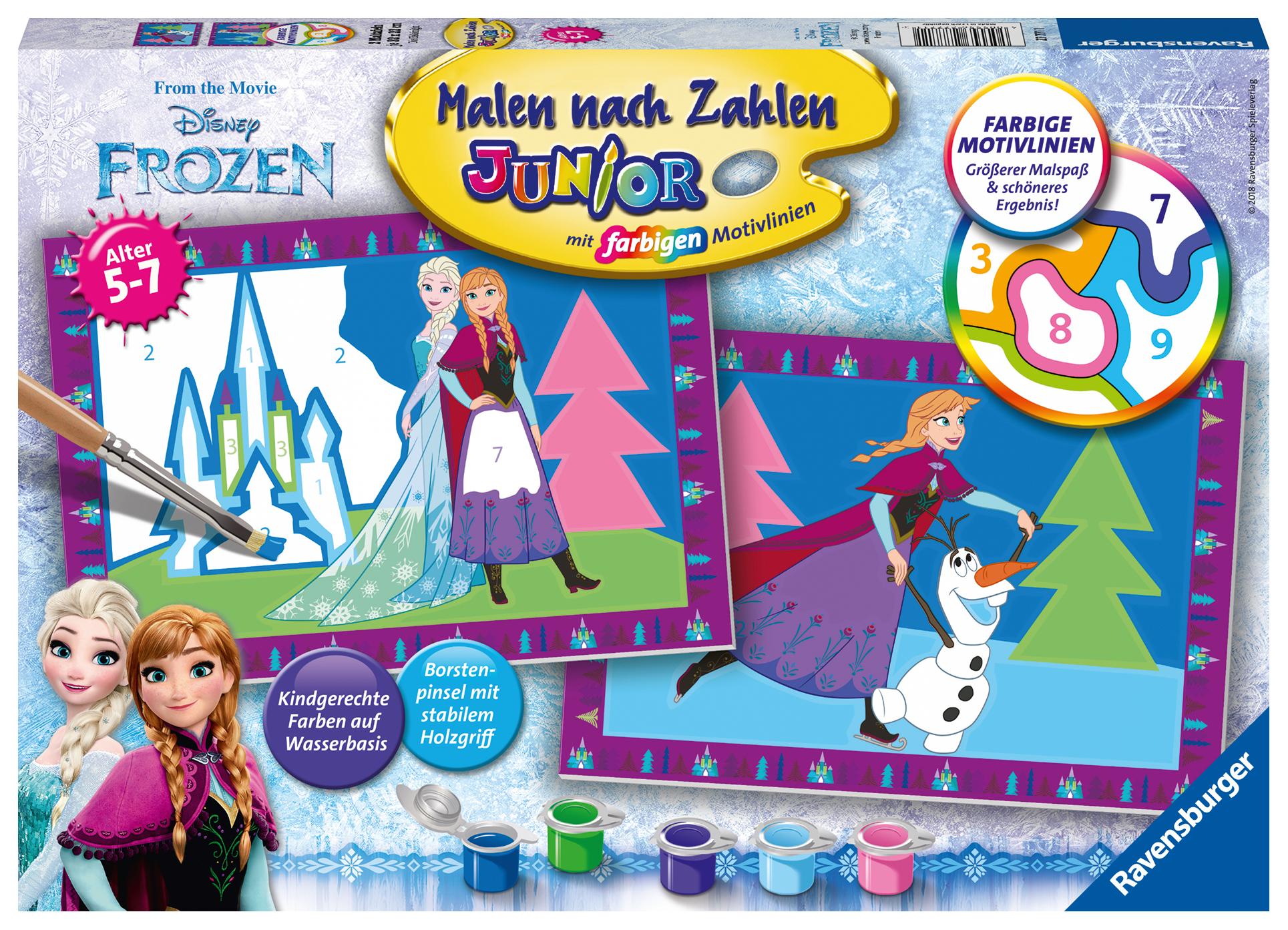 Cover: 4005556277711 | Die Eiskönigin Malen nach Zahlen Junior | Spiel | 27771 | Deutsch