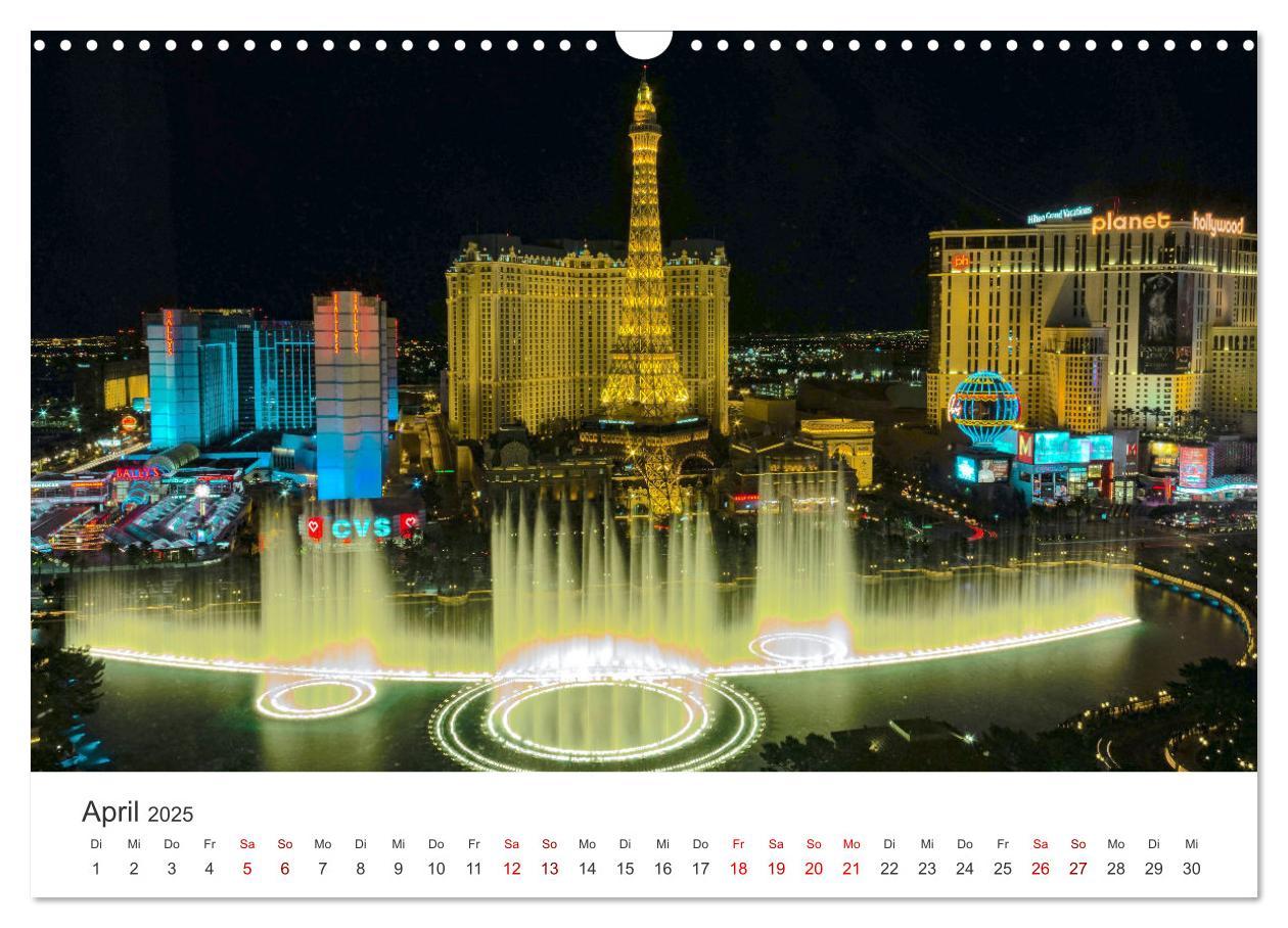 Bild: 9783435007967 | Las Vegas - Spiel, Spaß und Glück (Wandkalender 2025 DIN A3 quer),...