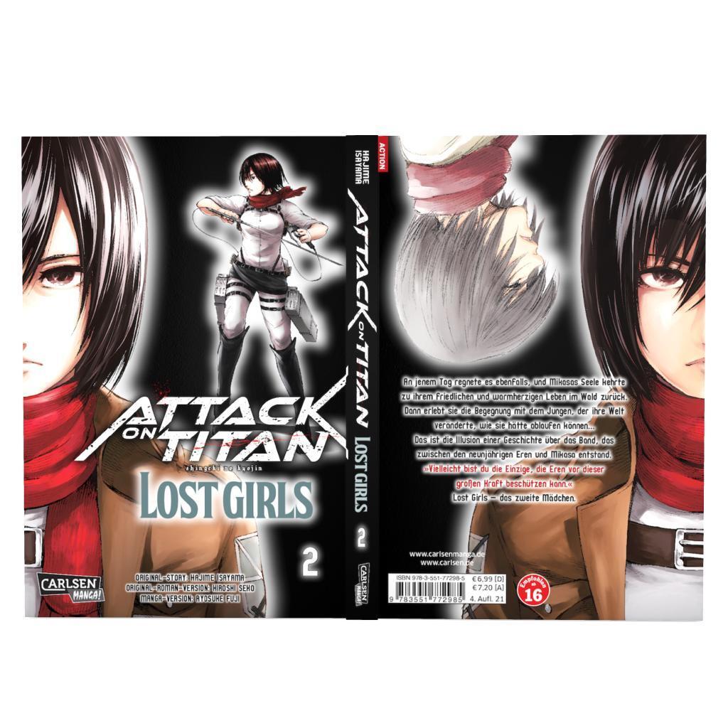 Bild: 9783551772985 | Attack on Titan - Lost Girls 2 | Ryosuke Fuji (u. a.) | Taschenbuch