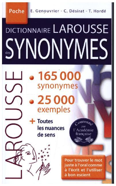 Cover: 9782035985101 | Dictionnaire des synonymes | 165 000 synonymes et 25 000 exemples