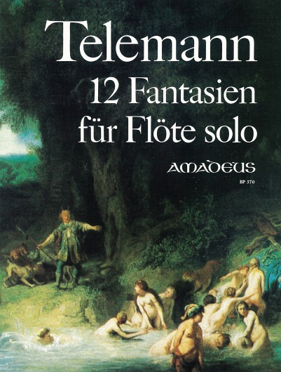 Cover: 9790015037009 | 12 Fantasias For Flute | Georg Philipp Telemann | Buch