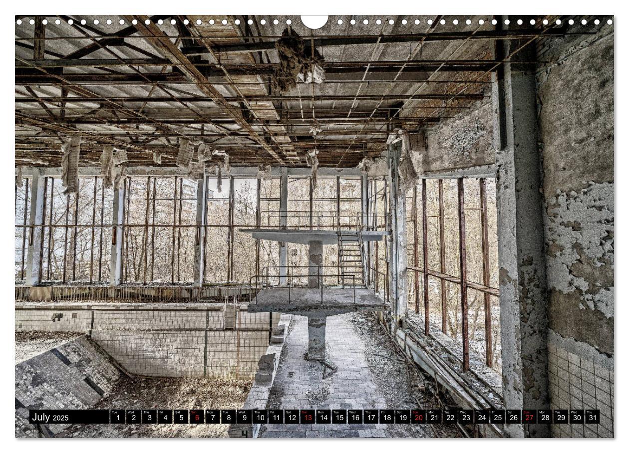 Bild: 9781325939282 | Chernobyl - The exclusion zone (Wall Calendar 2025 DIN A3...