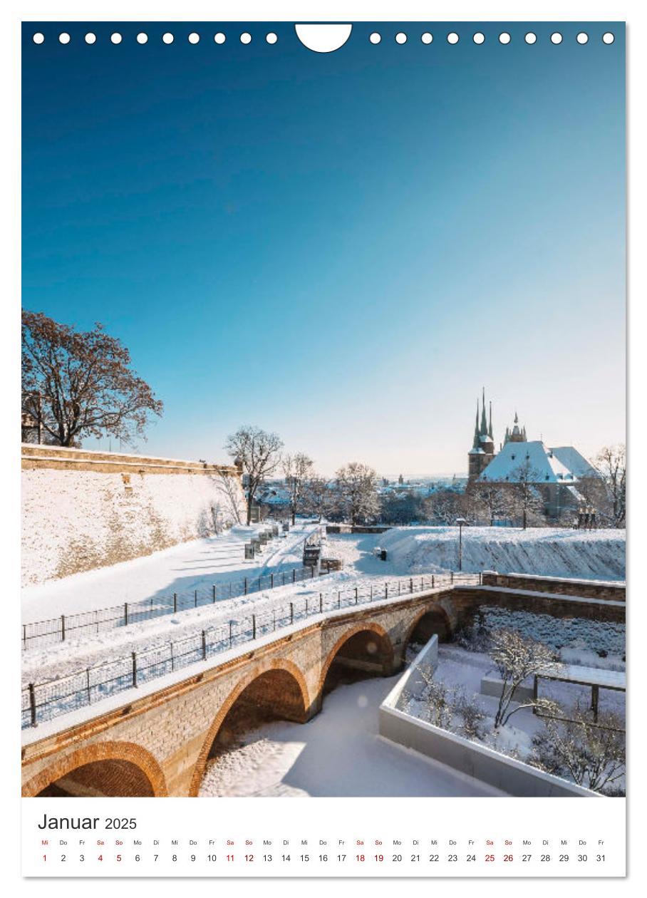 Bild: 9783457184271 | Erfurt - Die romantische Altstadt (Wandkalender 2025 DIN A4 hoch),...