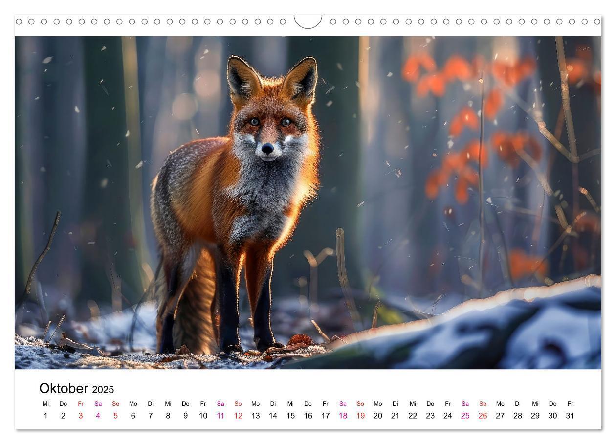 Bild: 9783383815157 | Fuchs - schöne Momente (Wandkalender 2025 DIN A3 quer), CALVENDO...