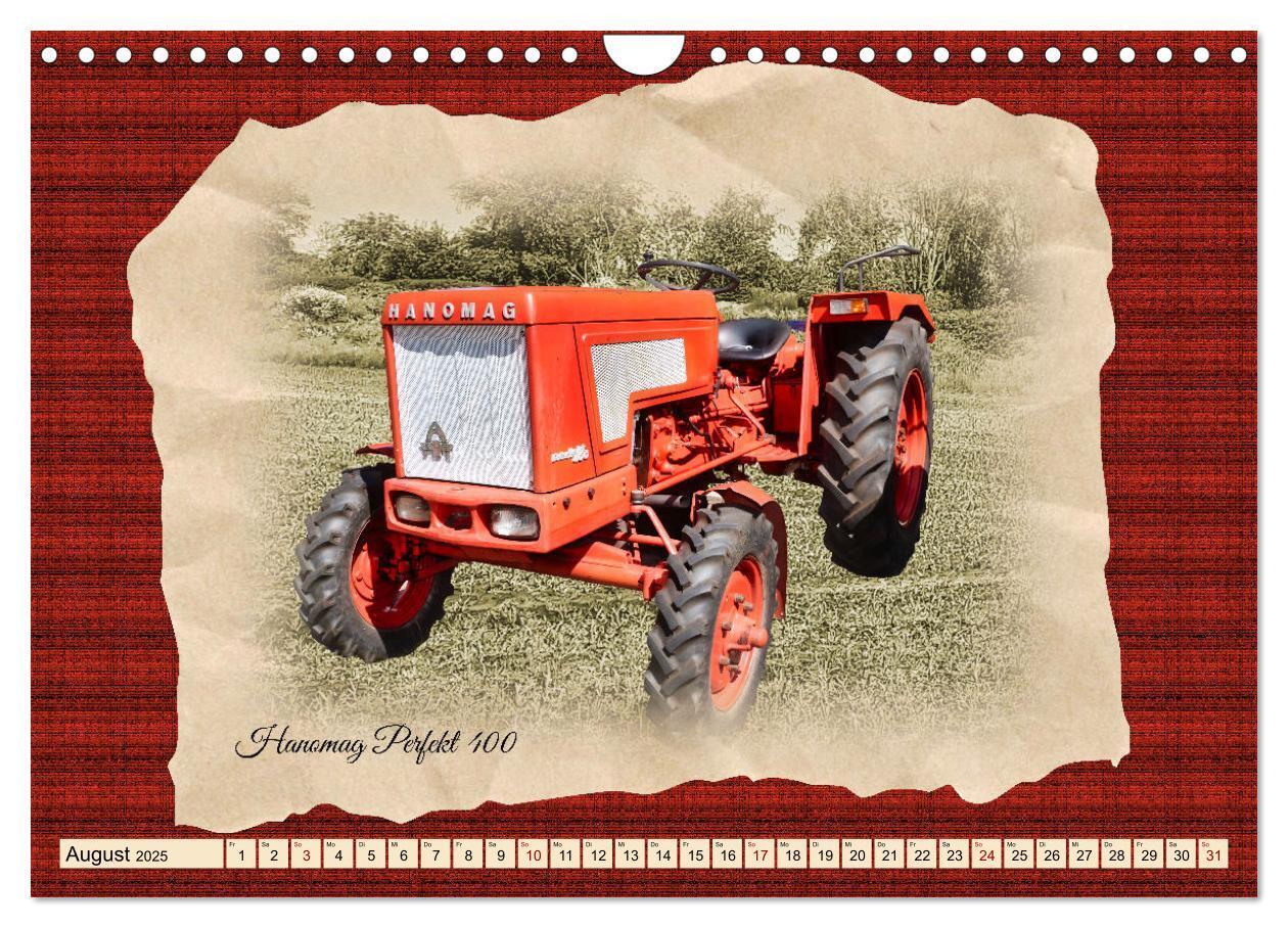 Bild: 9783383845970 | Hanomag Schlepper (Wandkalender 2025 DIN A4 quer), CALVENDO...