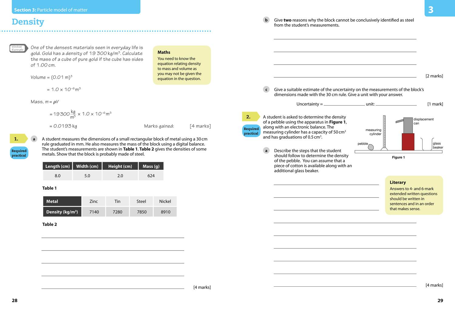 Bild: 9780008194352 | Aqa GCSE Physics 9-1 Grade 8/9 Booster Workbook | Collins Uk | Buch