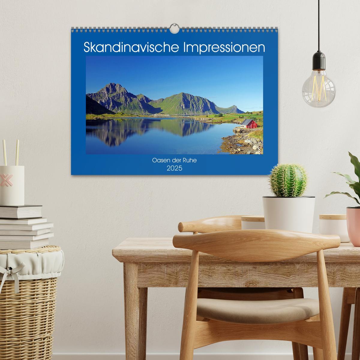 Bild: 9783435831340 | Skandinavische Impressionen - Oasen der Ruhe (Wandkalender 2025 DIN...