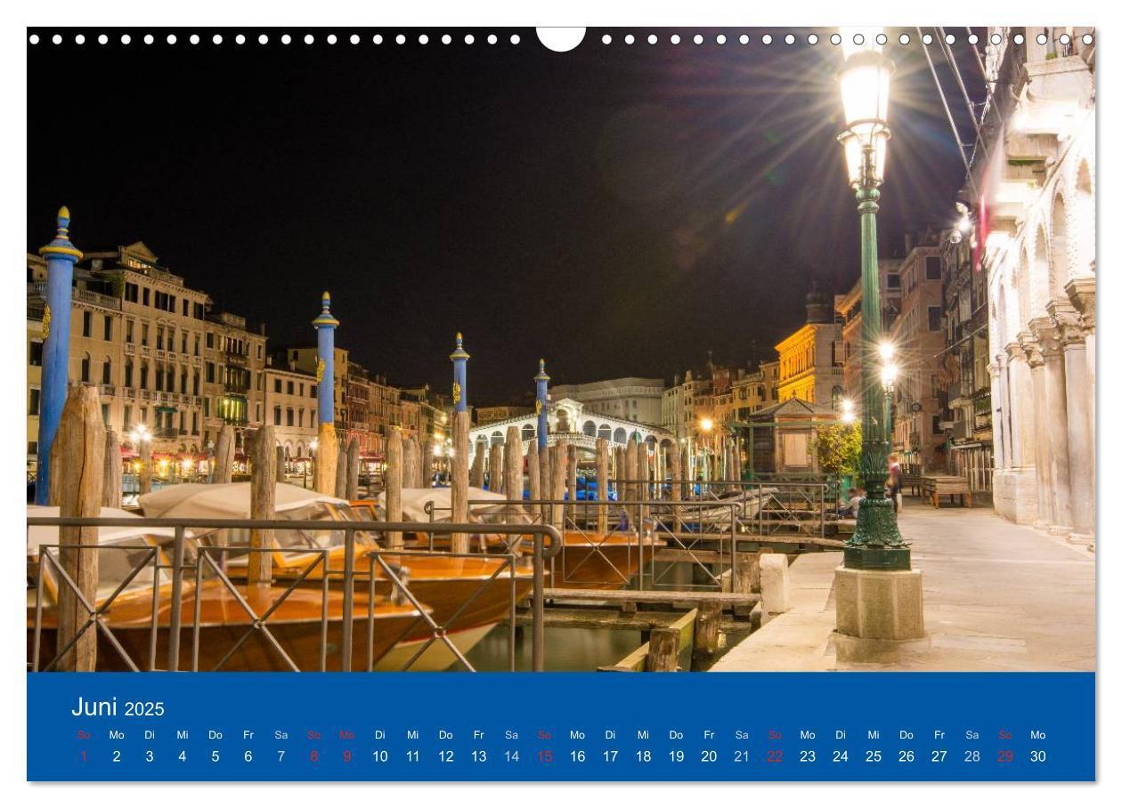 Bild: 9783435663903 | Mein lautloses Venedig (Wandkalender 2025 DIN A3 quer), CALVENDO...