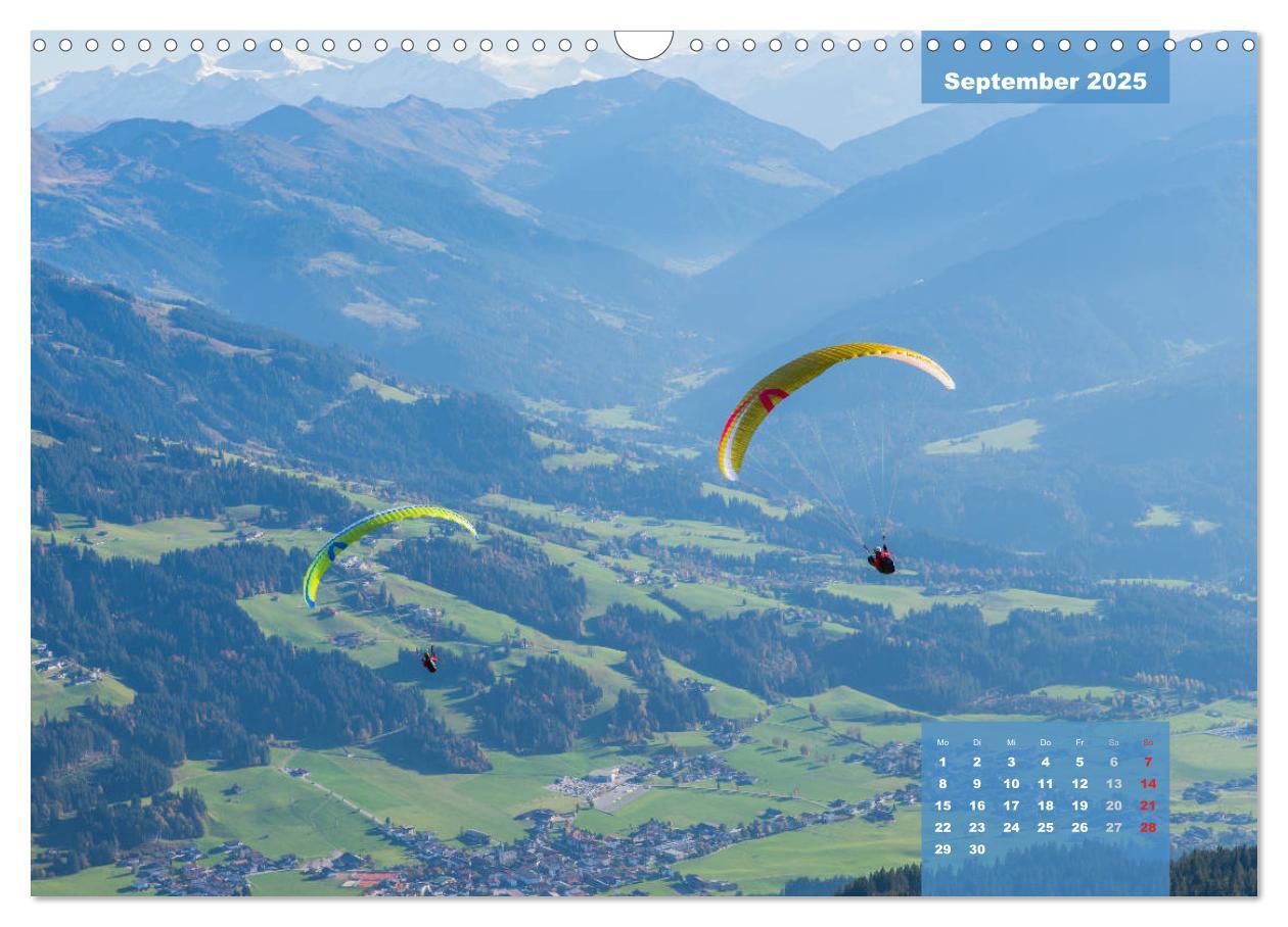 Bild: 9783435182275 | Paragliding - Aufbruch zu neuen Höhenflügen (Wandkalender 2025 DIN...