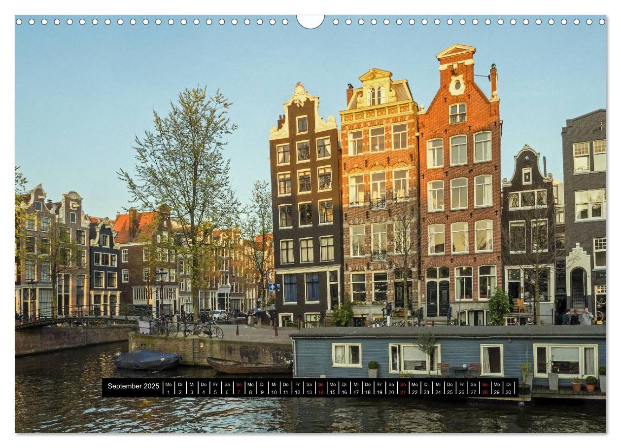 Bild: 9783435609918 | Amsterdam - Impressionen aus dem Grachtengordel (Wandkalender 2025...