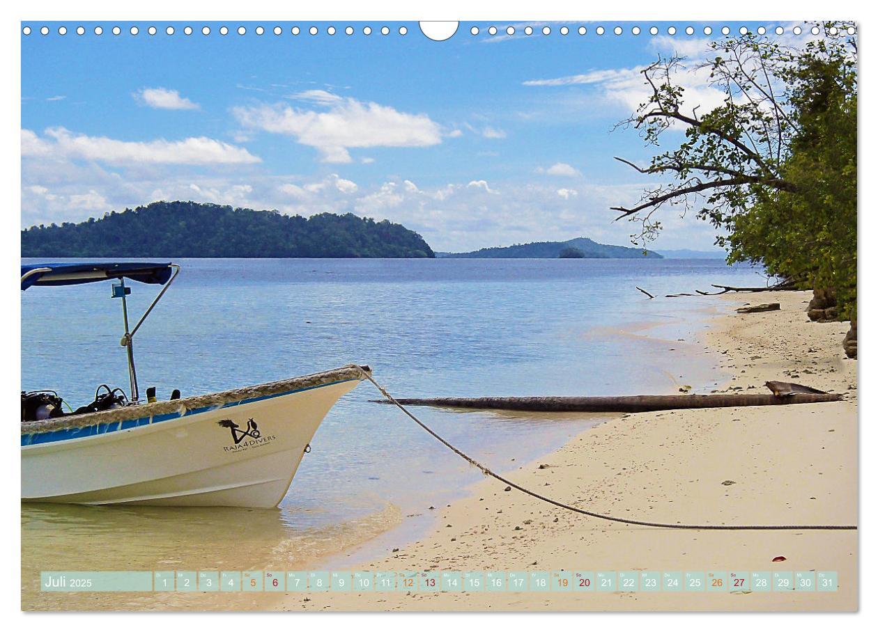 Bild: 9783435034956 | Raja Ampat - Impressionen (Wandkalender 2025 DIN A3 quer), CALVENDO...