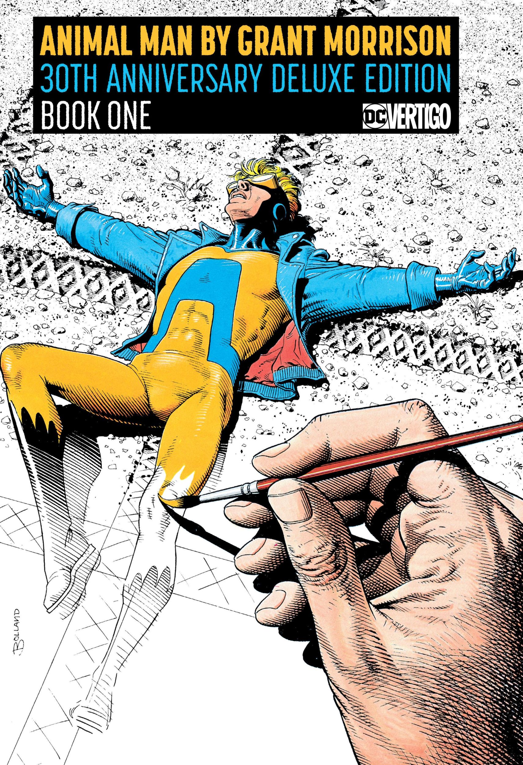 Cover: 9781401285470 | Animal Man by Grant Morrison 30th Anniversary Deluxe Edition Book One