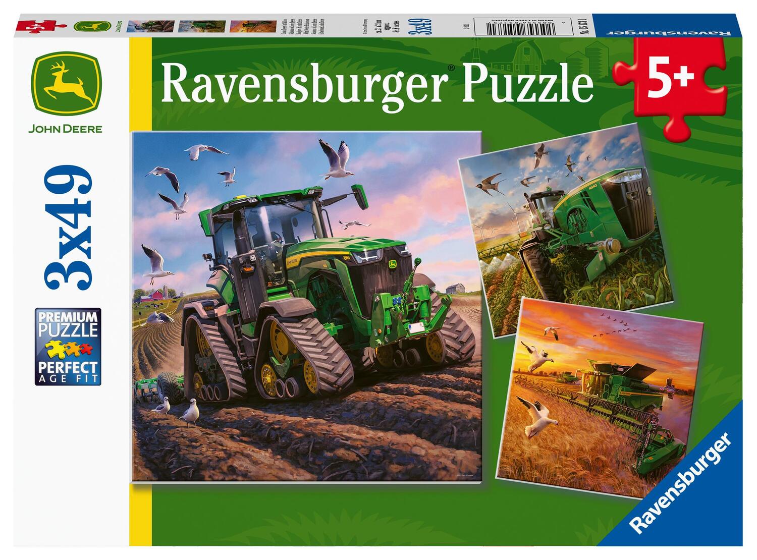 Cover: 4005556051731 | John Deere in Aktion | Spiel | Deutsch | 2021 | Ravensburger