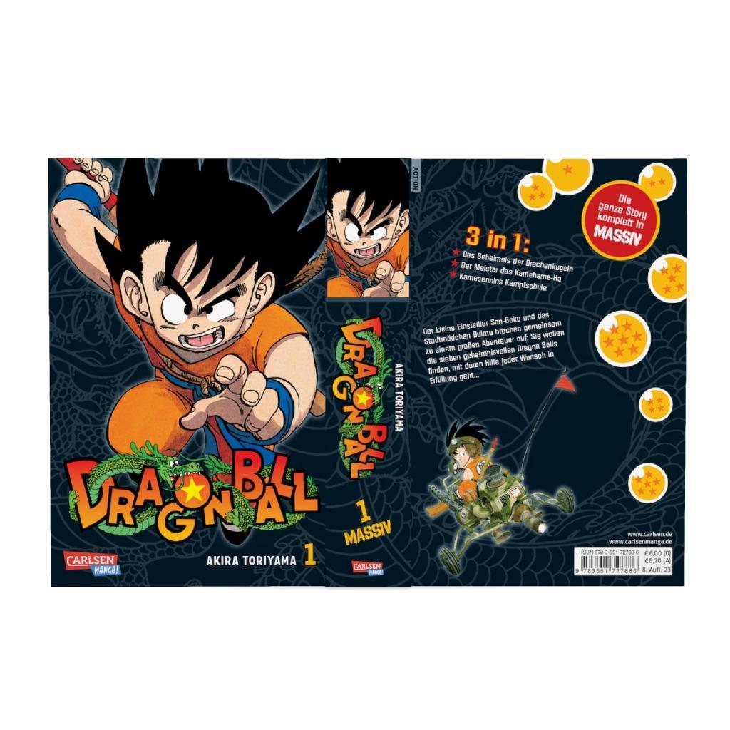 Bild: 9783551727886 | Dragon Ball Massiv 1 | Akira Toriyama | Taschenbuch | Großtaschenbuch