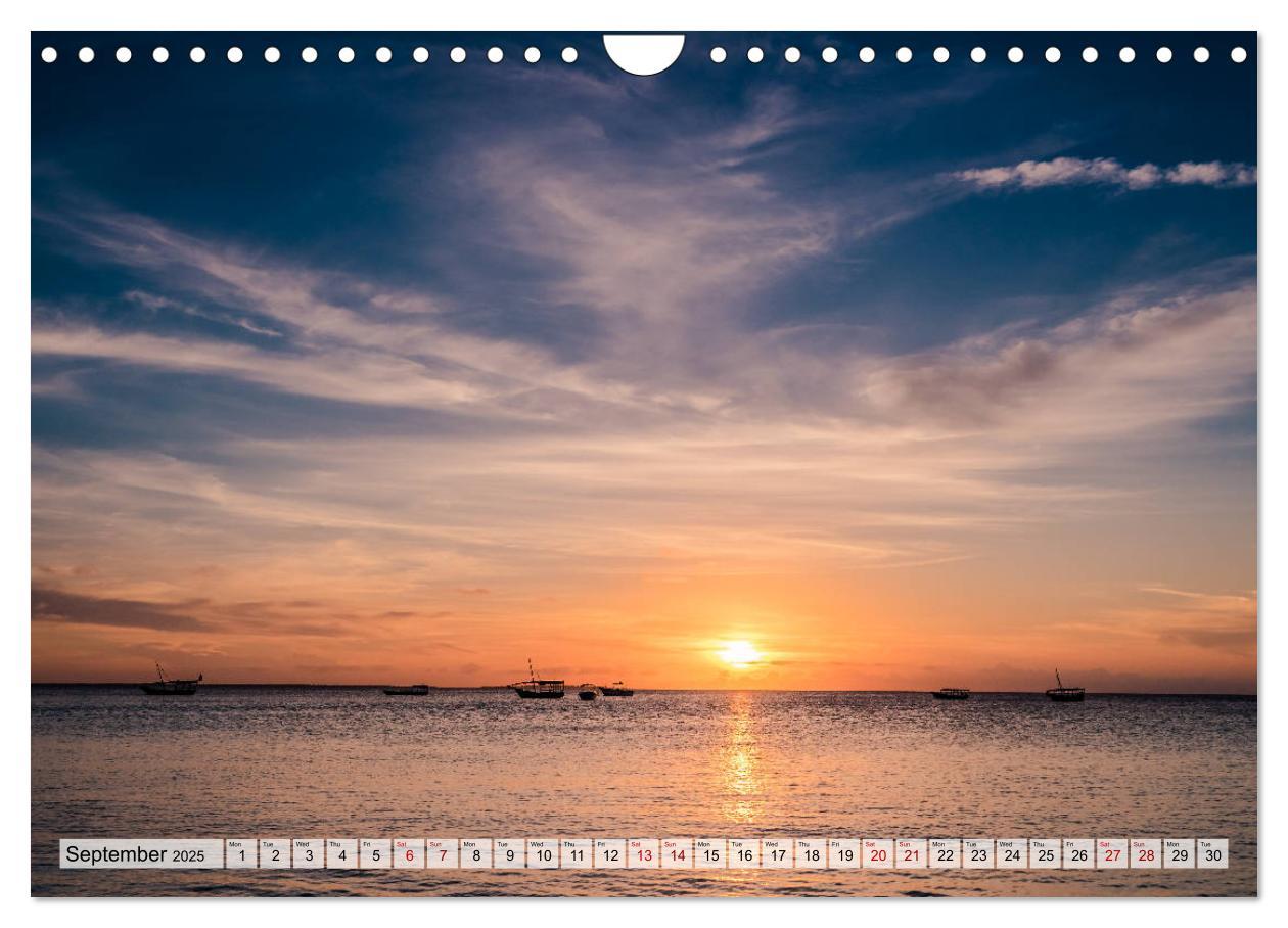 Bild: 9781325945412 | Welcome to Zanzibar (Wall Calendar 2025 DIN A4 landscape), CALVENDO...