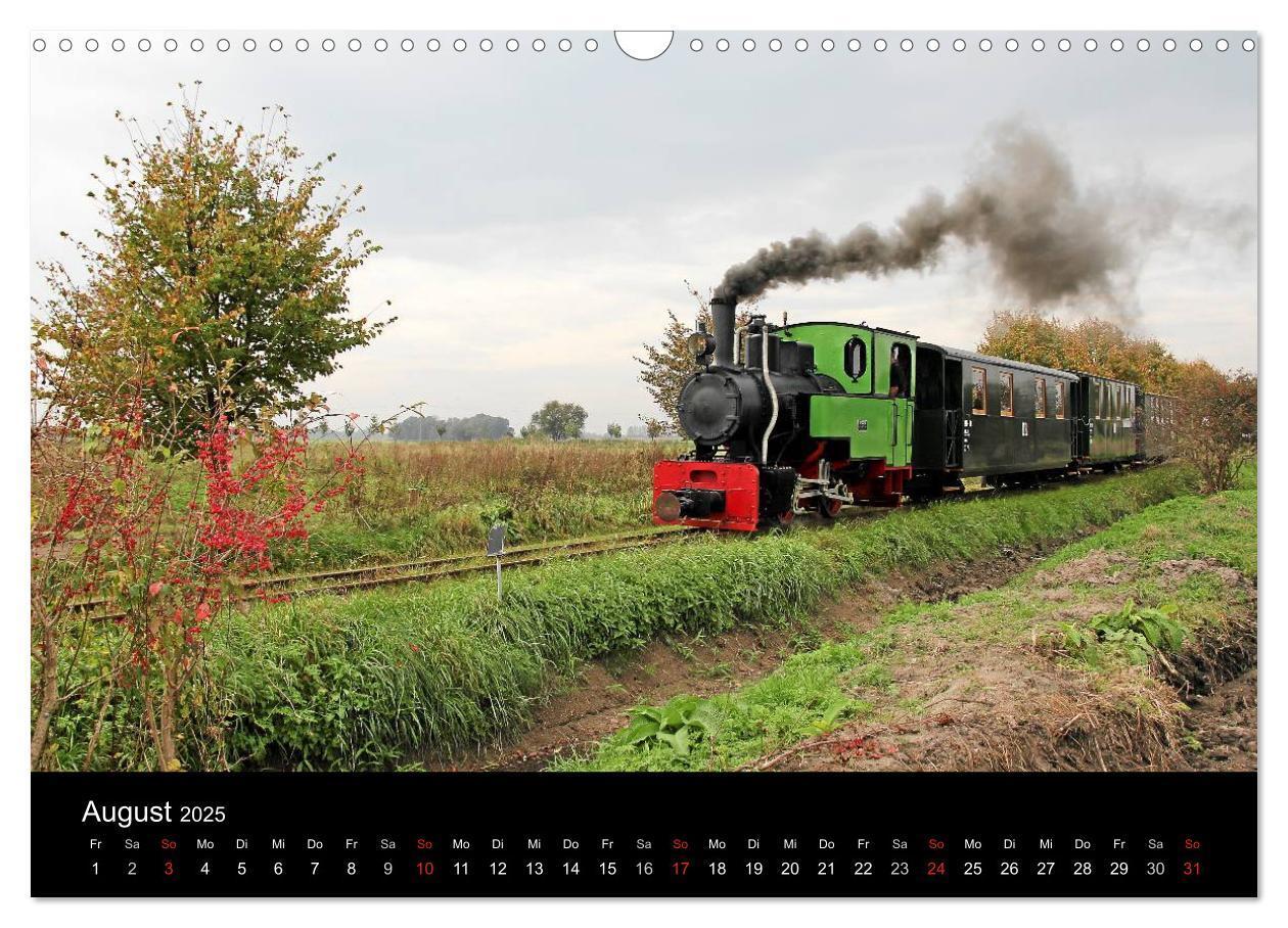 Bild: 9783435811649 | Dampfbahnromantik auf schmaler Spur (Wandkalender 2025 DIN A3...