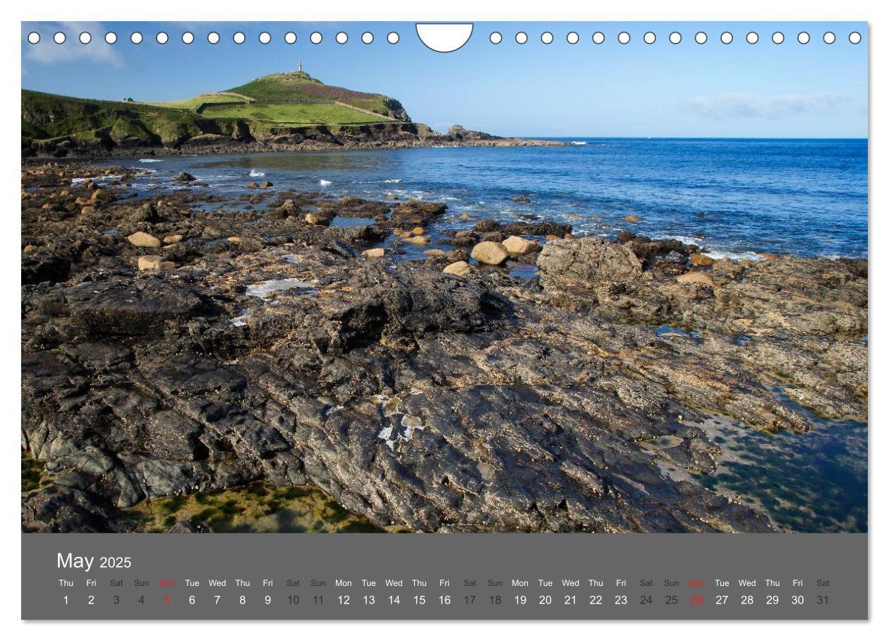 Bild: 9781325959518 | Cornwall's Coast by Tony Mills (Wall Calendar 2025 DIN A4...