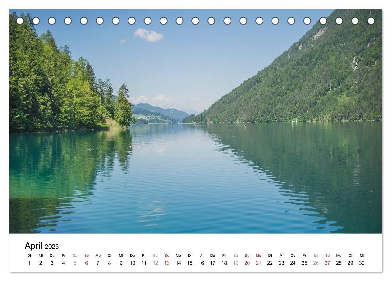 Bild: 9783435484096 | Unbekanntes Kärnten (Tischkalender 2025 DIN A5 quer), CALVENDO...