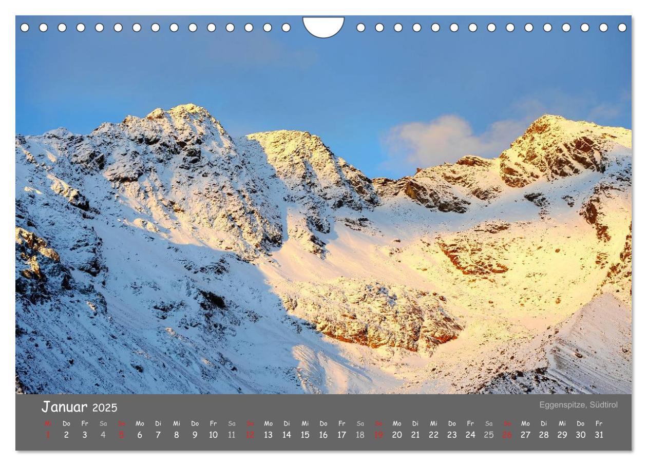 Bild: 9783435842025 | Traumhafte Bergwelt Kalender (Wandkalender 2025 DIN A4 quer),...