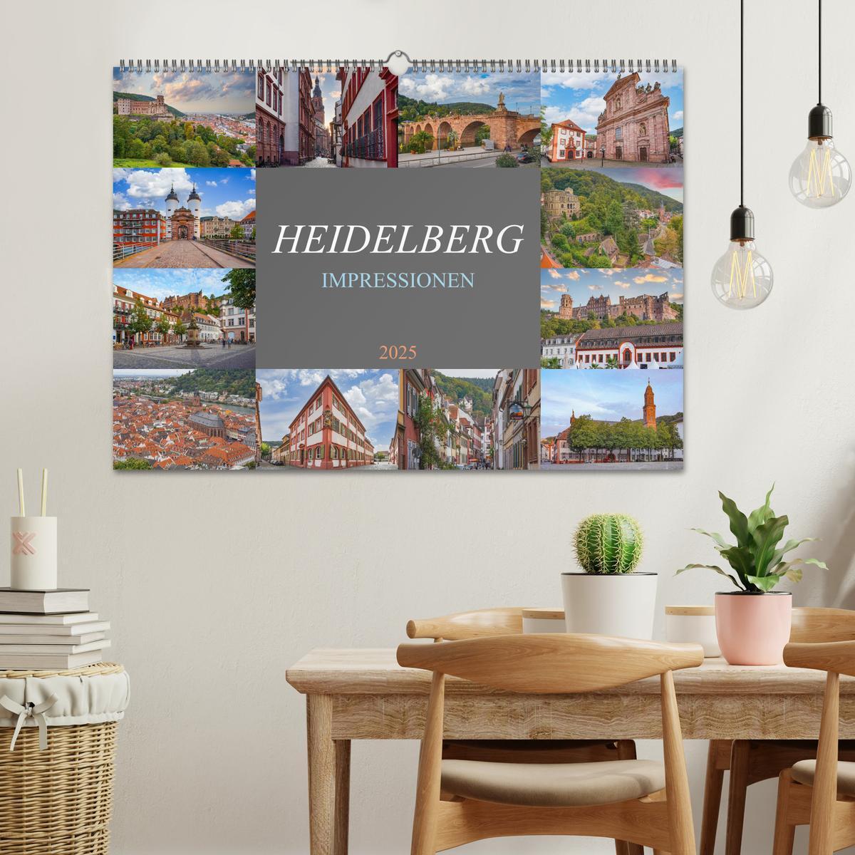 Bild: 9783383785429 | Heidelberg Impressionen (Wandkalender 2025 DIN A2 quer), CALVENDO...