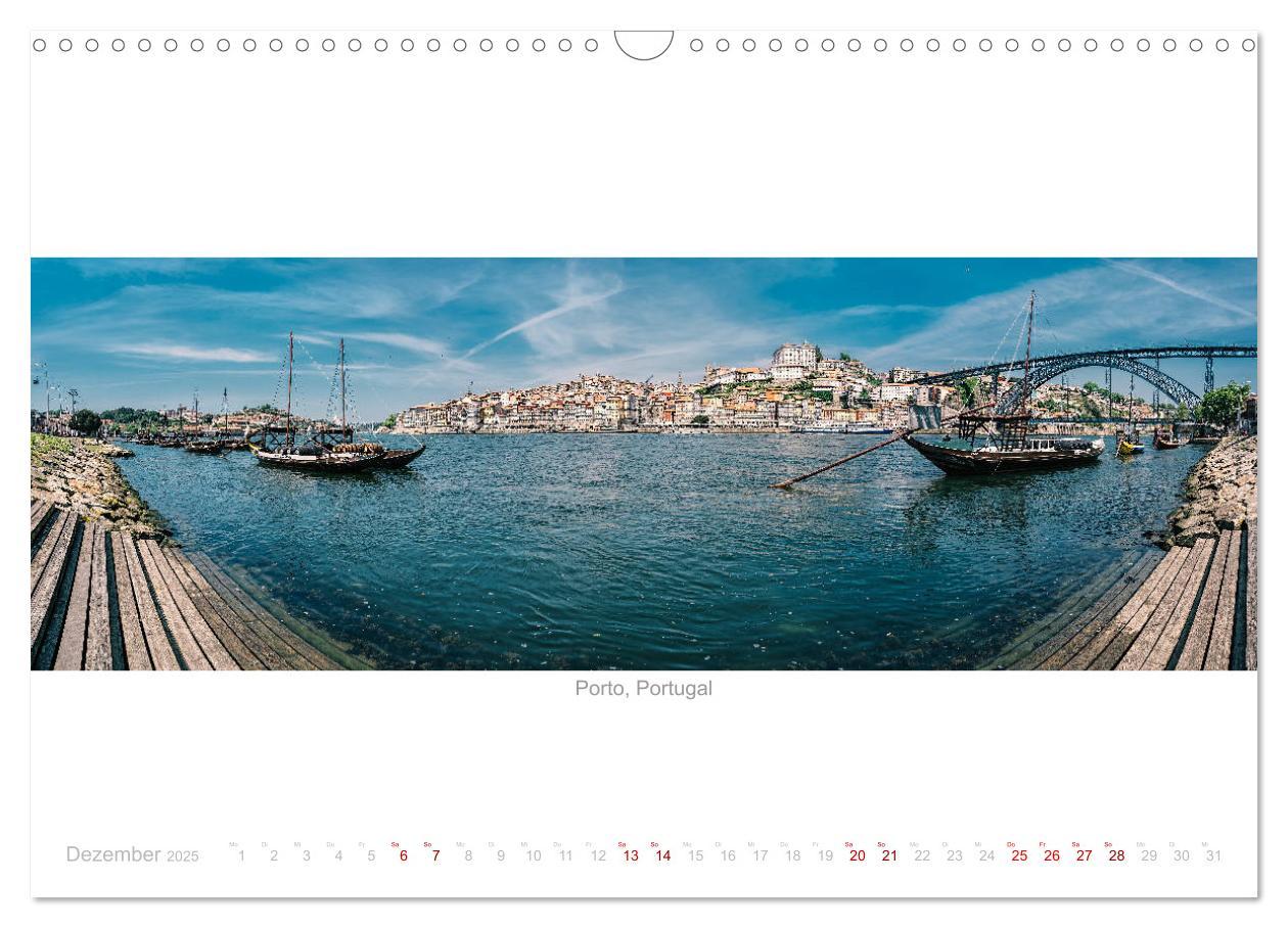 Bild: 9783435334193 | Panoramablicke weltweit (Wandkalender 2025 DIN A3 quer), CALVENDO...