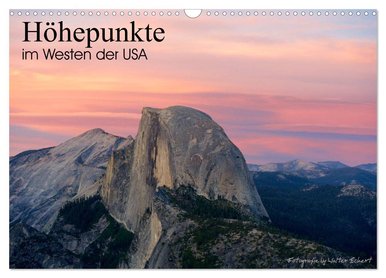 Cover: 9783435506538 | Höhepunkte im Westen der USA (Wandkalender 2025 DIN A3 quer),...