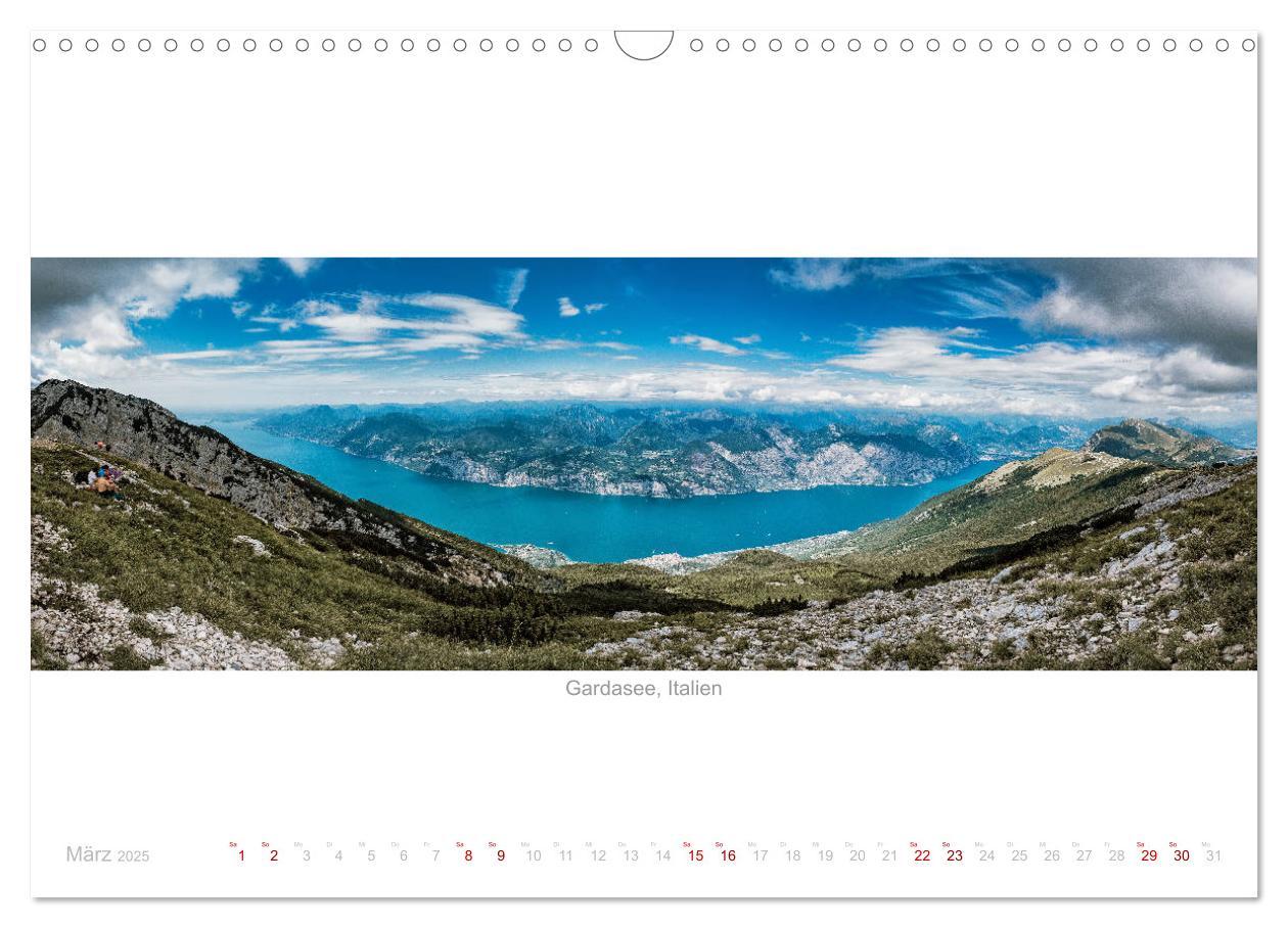 Bild: 9783435334193 | Panoramablicke weltweit (Wandkalender 2025 DIN A3 quer), CALVENDO...