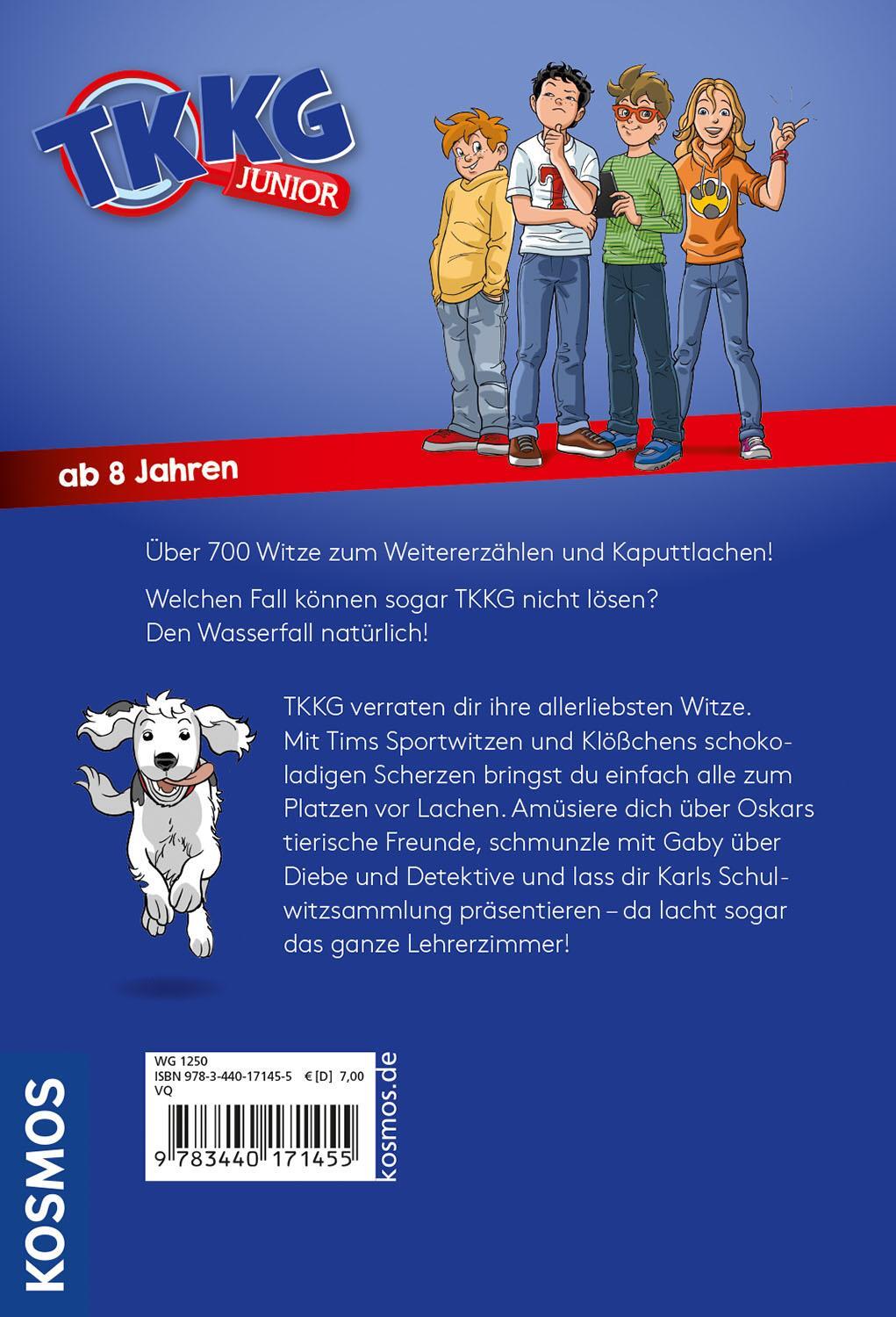 Bild: 9783440171455 | TKKG Junior, Das Witzebuch | Lachen bis zum Platzen | N. N. | Buch